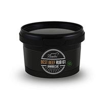 BBQ Best Beef Rub 61 Bembo - 190 g - Mix Spezie per Manzo Arrosto e Roast Beef - Rub Barbecue per Marinatura a Secco - Ideale per Forno, Griglia e BBQ - Made in Italy