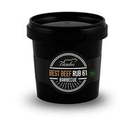 BBQ Best Beef Rub 61 Bembo - 500 g - Mix Spezie per Manzo Arrosto e Roast Beef - Rub Barbecue per Marinatura a Secco - Ideale per Forno, Griglia e BBQ - Made in Italy