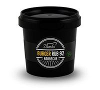 BBQ Burger Rub 92 Bembo - 450 g - Mix Spezie per Hamburger, Polpette e Carne Macinata - Rub Barbecue per Marinatura a Secco - Ideale per Griglia e BBQ - Made in Italy
