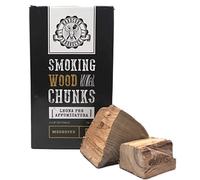 BBQ CHUNK MESQUITE Legna per affumicatura HARDCORE BARBECUE - Pezzi di legno per affumicare - Circa 1.5 Kg