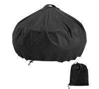 BBQ COPERTURA - Scudo per barbecue elettrico, guardia esterna impermeabile | manico protettivo per mini griglie rotonde, accessorio resistente alle intemperie per elettrodomestici da cucina