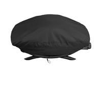 BBQ Cover - Oxford Fabric Black Grill Weather Cover With Drawstring, Lightweight Waterproof Dust Protector For BBQ Grills, Outdoor Barbecue, Patio, Home, Garden, Backyard, Market, And All-Weather Gril