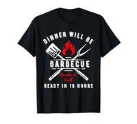BBQ Dad - Funny Smoking Meat Grill Master Tee Maglietta