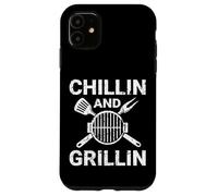 BBQ di cookout raffreddamento e grigio vintage Custodia per iPhone 11