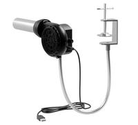 BBQ Enthusiasts, ventilatore ad aria essenziale, ricaricabile tramite USB, per accendere fuochi efficienti, ventola per barbecue