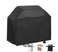 BBQ Grill Cover, Outdoor Waterproof Protector, 67 x 24 x 46 Inches, Heavy-Duty Cart Shield, Anti-UV Fade-Resistant Coating, All-Weather Protection for Camping Picnic Backyard