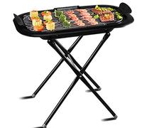 BBQ Grill Outdoor Barbecue,Portable Grill Mesh Grate BBQ Kebab,Bracket Grill with Rated Power 2000W