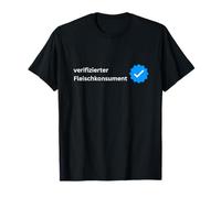 BBQ Humor - Idea Regalo per Uomini, consumo di Carne verificato Maglietta