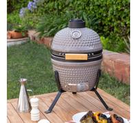 BBQ KAMADO - Barbecue Affumicatore In Ceramica Grigio