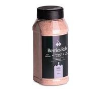 BBQ KING - Berries Rub Confezione da 540 Gr, Dry Rub Bbq per Manzo Ideale per Barbecue e Grill, Set Spezie Cucina 100% Made in Italy, Miscela di Spezie per Carni Bianche (Pollo, Maiale, Coniglio)