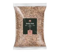 BBQ KING - Brisket Rub Confezione da 1 kg, Dry Rub BBQ Iideale per Manzo, Ideale per Barbecue Texano, Set Spezie Cucina 100% Made in Italy, Miscela Tecnica per Lunga Cottura