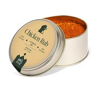 BBQ KING - Chicken Rub Confezione da 70 Gr, Dry Rub Bbq per Pollame Ideale per Barbecue e Grill, Set Spezie Cucina 100% Made in Italy, Miscela di Spezie per Carni Bianche (Pollo, Tacchino, Anatra)