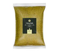 BBQ KING - Citrus Rub Confezione da 1Kg, Dry Rub Bbq per Manzo Ideale per Barbecue e Grill, Set Spezie Cucina 100% Made in Italy, Miscela di Spezie per Carn Pollo, Selvaggina, Verdure e Pesce