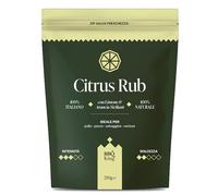BBQ KING - Citrus Rub Confezione da 250 Gr, Dry Rub Bbq per Manzo Ideale per Barbecue e Grill, Set Spezie Cucina 100% Made in Italy, Miscela di Spezie per Carni (Pollo/Manzo) e Verdure