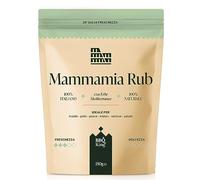 BBQ KING - Mamma Mia Rub Confezione da 250 Gr, Dry Rub Bbq Ideale per Barbecue e Grill, Set Spezie Cucina 100% Made in Italy, Miscela di Spezie a Base di Erbe, Nato per il Maiale, Ottimo sul Pollo
