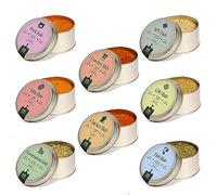BBQ KING - Super Multi Pack Pitmaster Rub per Barbecue, 8 Confezioni da 70 Gr di Dry Rub Bbq, Miscela di Spezie 100% Made in Italy, 1 x Ogni Gusto della Selezione BBQ KING