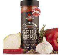 BBQ Moments Spezie per Barbecue Rub Manzo, Insaporitore per Rite Carne, Bistecca - Condimento & Miscela di Spezie Cucina, Griglia 210g (7.4 Oz)