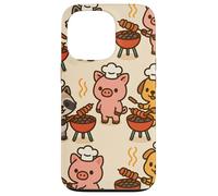 BBQ Party Animals Kawaii Grill Parade Summer Fun Custodia per iPhone 13 Pro