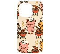 BBQ Party Animals Kawaii Grill Parade Summer Fun Custodia per iPhone 15 Pro