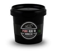 BBQ Pork Rub Bembo - Mix Spezie per Pulled Pork e Carne di Maiale - Rub Barbecue per Marinatura a Secco - Ideale per Griglia e Affumicatura - Made in Italy - 500 g