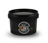 BBQ Ribs Rub 24 Bembo - 220 g - Mix Spezie per Costine di Maiale e Ribs - Rub Barbecue per Marinatura a Secco - Ideale per Griglia e Affumicatura - Made in Italy