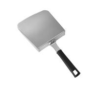BBQ Spatula, Stainless Steel Metal Grill Spatula, PP Turner Shovel Kitchen Utensils, Grilling Accessories for Home Party, Backyard, and Commercial Cooking, Ideal for Meat, Pasta, and Food, 38.5x19cm