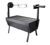 BBQ Spit Roaster Potente Kit Grill di Girarrosto Elettrico Motore per Amici Raccolta di Picnic SUS304 Materiale (Spina Europea)