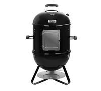 BBQ-Toro 3 in 1 barile per affumicatura Ø 47 cm | barile per barbecue, griglia a carbonella, ciotola per fuoco | smoker con termometro | griglia da giardino, smoker, forno per affumicatura