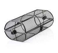 BBQ-Toro Cestello per grigliare per girarrosto | 42 x 21 x 14,5 cm | Cestello girarrosto universale, gabbia per girarrosto