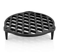 BBQ-TORO Dutch Oven Griglia impilabile | Diverse Dimensioni | Inserto per Dutch Oven | Trivet e griglia in ghisa (Ø 22 cm | per Dutch Oven da 4,5 QT)