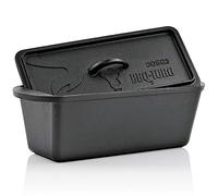 BBQ-Toro Dutch Oven Pentola per il pane I pentola in ghisa da 3,0 litri - già stagionata | Brasiera con coperchio | DOSQ3 Pentola da forno