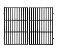 BBQ-TORO Griglia per Barbecue in ghisa 30 x 44,5 cm (2 Pezzi) | griglia in ghisa, graticola, Set di Griglie per Barbecue | Accessori per Barbecue, graticola Set
