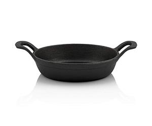 BBQ-TORO Padellina | Tonda | Padellina per griglia in ghisa (Ø 16 cm) (1)