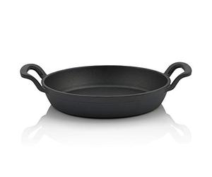 BBQ-TORO Padellina | tonda | Padellina per griglia in ghisa (Ø 20 cm) (1)