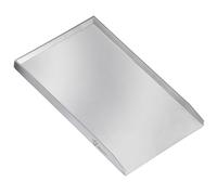 BBQ-Toro Piastra barbecue in acciaio inox | 32,5 x 49 cm | BBQ plancha | rettangolare, universale e solida | piastra per grigliare a carbonella e a gas, accessori per barbecue, padella per grigliare