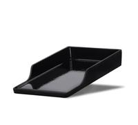 BBQ-Toro Piastra barbecue in ghisa smaltata | 25,5 x 43,5 cm | BBQ plancha | rettangolare, universale e solida | piastra per grigliare a carbonella e a gas