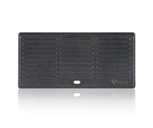 BBQ-Toro Piastra per grigliare in ghisa | 42,5 x 20,5 cm | piastra reversibile, utilizzabile su ambedue le parti | rettangolare, universale e solida