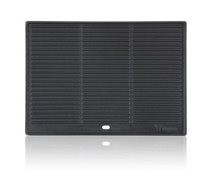 BBQ-Toro Piastra per grigliare in ghisa | 42,5 x 31,5 cm | piastra reversibile, utilizzabile su ambedue le parti | rettangolare, universale e solida