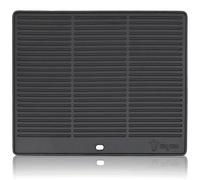 BBQ-Toro Piastra per grigliare in ghisa | 48,5 x 32 cm | piastra reversibile, utilizzabile su ambedue le parti | rettangolare, universale e solida