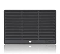 BBQ-Toro Piastra per grigliare in ghisa | 48,5 x 40 cm | piastra reversibile, utilizzabile su ambedue le parti | rettangolare, universale e solida