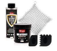 BBQ-Toro Set di accessori da 5 pezzi per dutch oven | con Dopfheld, Dopfwunder, Raschietto per barbecue e Pulitore per anelli | Set per la pulizia, set per la cura