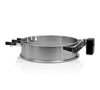 BBQ-Toro, set di spiedini per barbecue a sfera con diametro di 57 cm | 7 spiedini in acciaio inox con supporto per grill | spiedini Schaschlik incluso supporto per spiedini