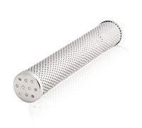 BBQ-Toro - Tubo per affumicatura Victoria, in acciaio inox V2A, diametro 5 x 30 cm, tubo affumicatore Pellet Smoker