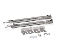 BBQ-TORO Universal Set di bruciatore in Acciaio Inox, Lunghezza Regolabile 35-42 cm| bruciatore di Ricambio per Grill a Gas | Tubo del bruciatore di Ricambio, bruciatore a Gas Posteriore (2)