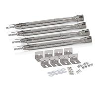 BBQ-TORO Universal Set di bruciatore in Acciaio Inox, Lunghezza Regolabile 35-42 cm| bruciatore di Ricambio per Grill a Gas | Tubo del bruciatore di Ricambio, bruciatore a Gas Posteriore (4)