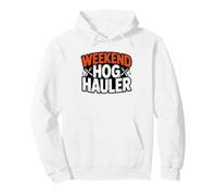 BBQ Whole Hog Felpa con Cappuccio