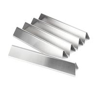 BBQ-Yummy 7636 - Barre in acciaio inox per Weber Spirit I & II E/S-310 320 330 Series, 38,8 cm, copertura del bruciatore per Weber Spirit 300 serie, ricambio per scudo termico