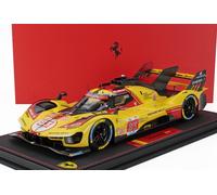 BBR 1/18 FERRARI 499P 24H LE MANS 2024 KUBICA SHWARTZMAN MODELLINO STATICO