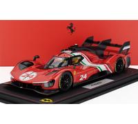 BBR 1/18 FERRARI 499P LAUNCH VERSION 2023 CON VETRINA MODELLINO STATICO DIECAST