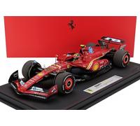 BBR 1/18 FERRARI F1 SF 24 SAINZ MONZA GP VETRINA MODELLINO STATICO DIECAST
